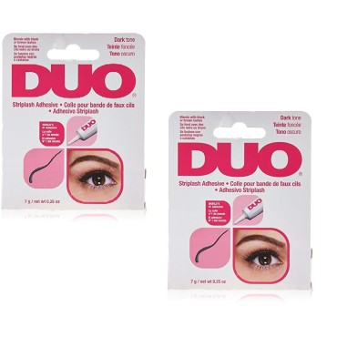 Duo Striplash Adhesive Dark Tone 0.25 Ounce (Pack ...