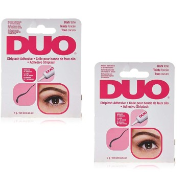 Duo Striplash Adhesive Dark Tone 0.25 Ounce (Pack of 2)