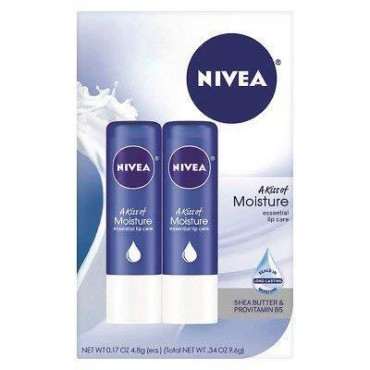 Nivea Original Moisture Lip Balm Dual Pack