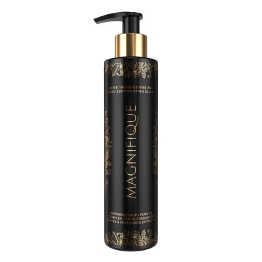 Onyx Magnifique Indoor & Outdoor Tanning Lotion with Bronzer and Accelerator - Bronzing Lotion for Dark Tan Result - Luxury Tanning Lotion with Push-Up Complex Coffee Blend - Lightweight Formula