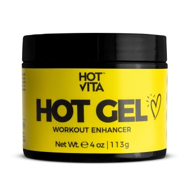 Hot Vita Hot Gel - Sweat Cream Workout Enhancer Belly Slimming Gel (4 oz)