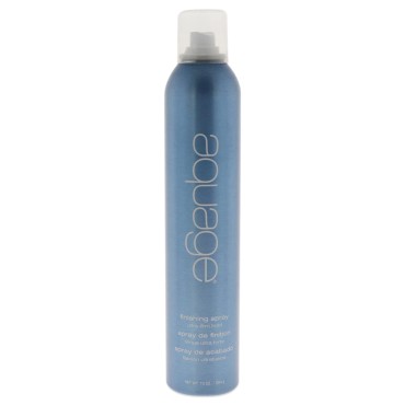 AQUAGE Finishing Spray LOW VOC - 55% VOC for 10 Oz, Finishing Spray, Firm Hold Hairspray, Delivers Humidity Resistance and Lasting Style Retention with Max Shine, 10 Oz (Pack of 1)