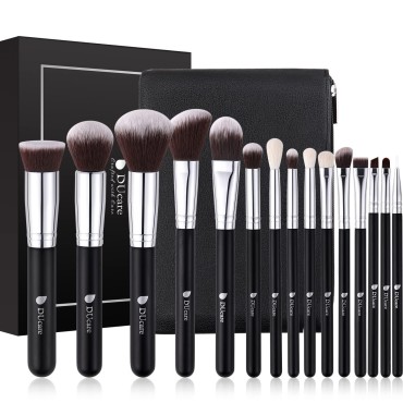 DUcare Makeup Brushes 15Pcs Makeup Brush Set with ...