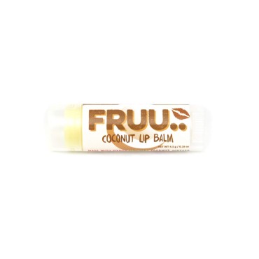FRUU.. Coconut Scent Calming And Hydrating Lip Balm, Matt Look, Suitable For Sensitive Skin, Cruelty Free And Vegan, 4.5g