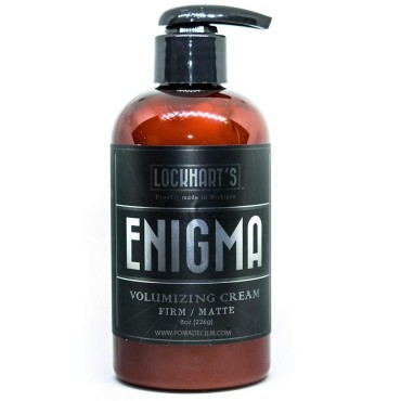 Lockhart's Authentic Enigma Hair Volumizing Cream Firm Hold Matte (8.0oz.)