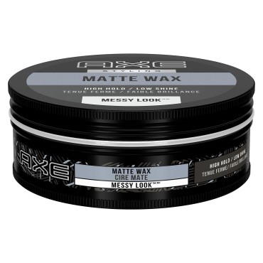 AXE Styling Messy Look Textured Matte Hairstyle Pomade Easy to Use Styling Hair Product 2.64 oz