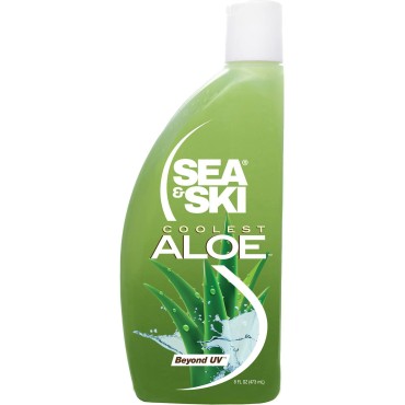 SEA & SKI Coolest Aloe Hydrating Gel 8 Oz