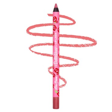 Lime Crime Velvetines Lip Liner, Cake (Toasty Pink) - Soft & Creamy Texture - Long-Lasting Nude Matte Lip Lining Pencil - Waterproof Formula, Won't Smudge or Transfer - Vegan & Cruelty-Free