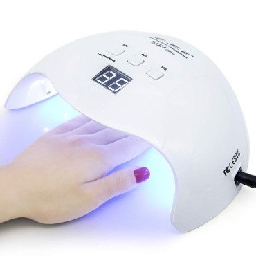 Gel UV LED Nail Lamp,LKE Nail Dryer 40W Gel Nail P...