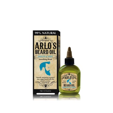 Arlo's Beard Oil - Smooth and Shiny 2.5 ounce...