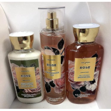 Bath and Body Works - Rose - Shower Gel, Body Loti...