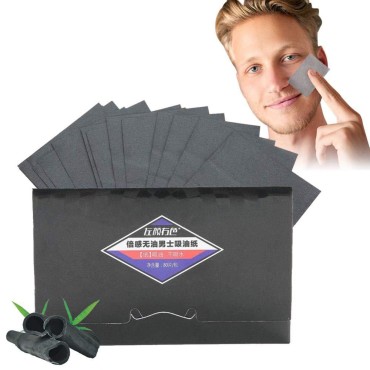 Oil Absorbing Tissues, 80Pcs/pack Men Blotter Face...