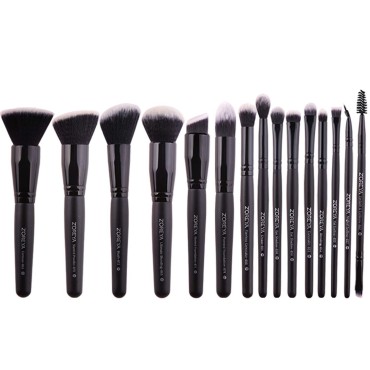 Makeup Brush Set 15pcs Makeup Brushes Make Up Brus...