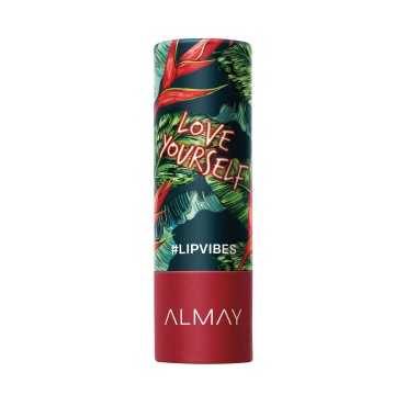 Almay Lip Vibes Lipstick with Vitamin E Oil & Shea...