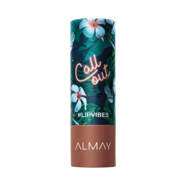 Almay Lip Vibes, Call Out, 0.14 Ounce, cream lipst...