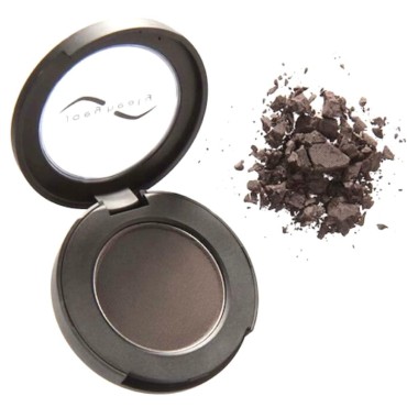 Joey Healy Luxe Brow Powder, Natural and Soft Definition Eyebrow Powder, Waterproof Brow Makeup Formula, Raven (Charcoal)