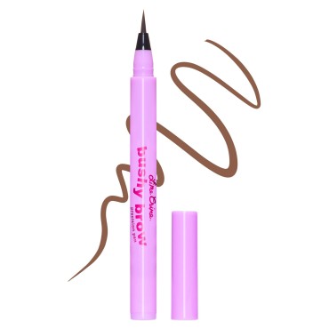 Lime Crime Bushy Brow Pen, Baby Brown (Cool Light Brown) - Thin Precision Eyebrow Pencils Define, Shape, Build, Fill In & Flick Up - Eyebrow Filler for Natural Looking Brows - Vegan & Cruelty-Free