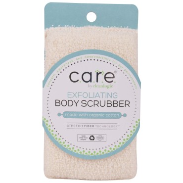 CleanLogic Exfoliating Body Scrubber, Certified Or...