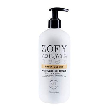 Absolutely Natural Zoey Naturals - Sweet Citrus Moisturizing Baby Lotion, with Shea Butter, Made in USA