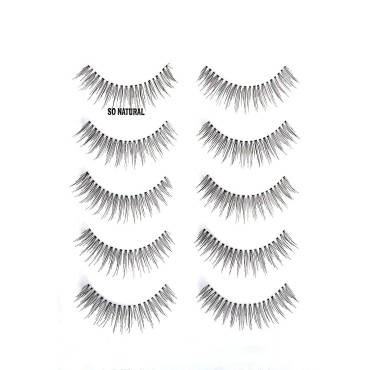 ALICE Lashes 110 Natural Hand Knotted False Eyelas...