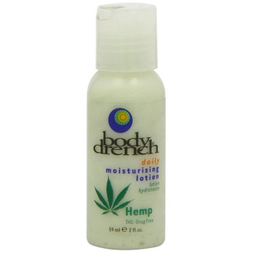 Body Drench Hemp Moisturizing Lotion, 2 oz...