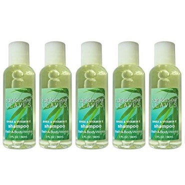 Rainkissed Leaves Toiletry Collection - Set of 5, 2 Ounce Shampoos