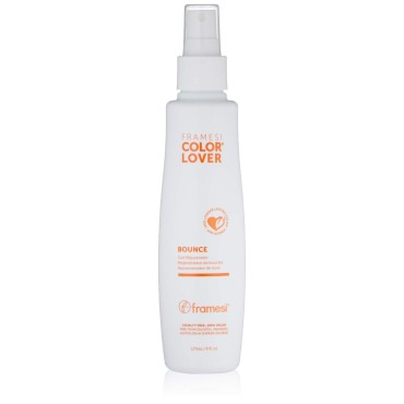Framesi Color Lover Bounce Curl Rejuvenator, 6 fl oz, Leave In Conditioner Spray, Curly Hair, Color Treated Hair