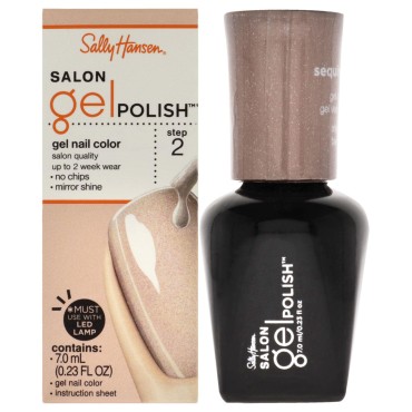 Sally Hansen Salon Gel Polish - 175 Sequin Stiletto Nail Polish Women 0.23 oz