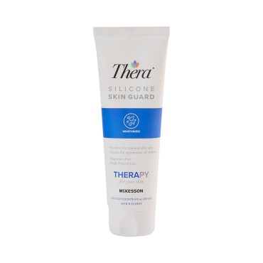Thera Silicone Skin Guard - Moisturizing Hand and Body Cream with Fragrance-Free, Water-Resistant Barrier for Fragile, Sensitive Skin - 4 oz Tube, 1 Count