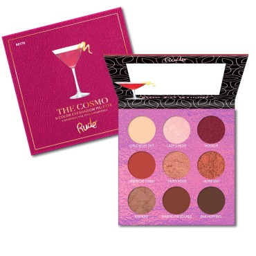 Rude - Cocktail Party 9 Color Eyeshadow Palette - The Cosmo