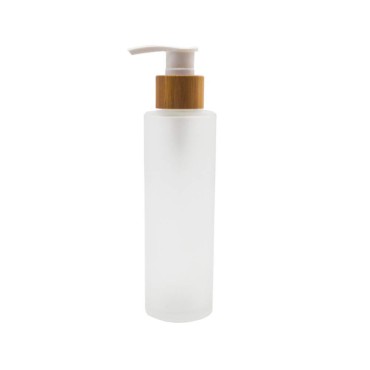 1PC 120ml/4oz Empty Refillable Frosted Glass Pump ...