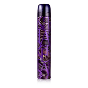KERASTASE Laque Extreme Hair Spray | 24- Hour High Hold Hairspray | Maintains Hairstyles | Humidity Resistant and Locks in Volume | With UV and Heat Protectant | For All Hair Types | 9 Oz