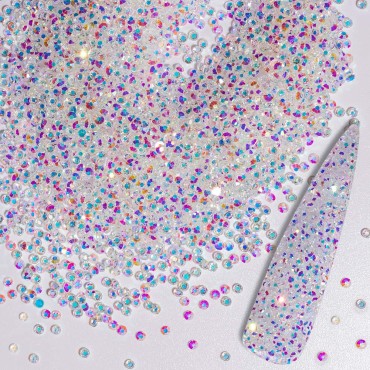 10000PCS Rhinestones Iridescent Crystals Long Last...