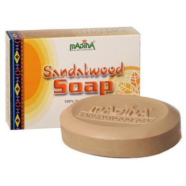 Madina 100% Vegetable Base Soap 12 bars (Sandalwood)