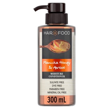 Hair Food Food Manuka Honey and Apricot Moisture Conditioner, 10.1 Ounce