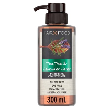 HAIR FOOD Tea Tree & Lavender Water Hair Conditioner 10.1 fluid Ounce (300ml)