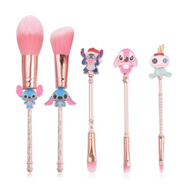 WeChip 5PCS Baby Brushes Creative Theme Fairy Makeup Brushes Set for Women