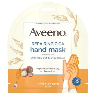 Aveeno Repairing Cica Hand Mask (6 Pieces)...