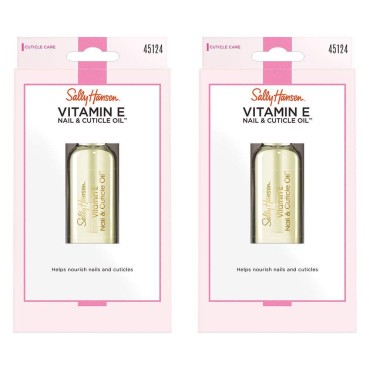 Sally Hansen Vitamin E Nail and Cuticle Oil, 0.45 ...
