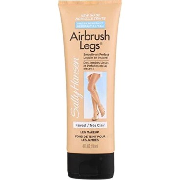 Sally Hansen Airbrush Legs, Leg Makeup Lotion, Fairest 4 Oz, Pack of 2 (Packaging may vary)