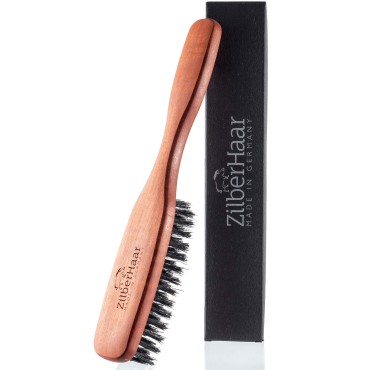 ZilberHaar Long Hair & Beard Brush - Made From Sti...