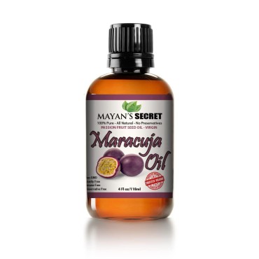 Mayan's Secret Passion Fruit Seed oil Maracuja Oil 100% Pure/Natural/Cold Pressed/Undiluted.