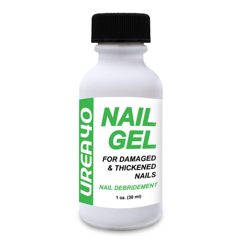 1oz Urea Nail Gel with Brush Applicator - Strengthens & Softens Nails, Quick-Dry Formula - Ideal for Fingernails & Toenails