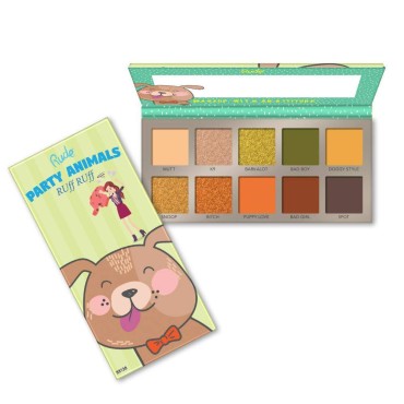 Rude - Party Animals 10 Eyeshadow Palette - RUff R...
