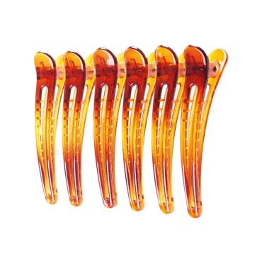 12PCS Plastic Duck Bill Teeth Hair Clips Non Slip ...