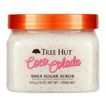 Tree Hut Shea Sugar Scrub Coco Colada, 18 oz, Ultr...