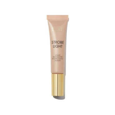 Milani Strobe Light Liquid Highlighter - Day Glow (0.42 Fl. Oz.) Cruelty-Free Face Highlighter - Shape, Contour & Highlight Face with Liquid Shimmer Shades