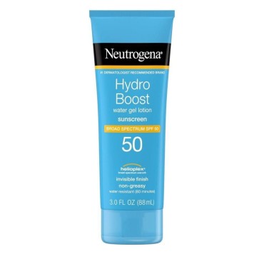 Hydro Boost, Water Gel Lotion, SPF 50, 3 fl oz (88 ml), Neutrogena