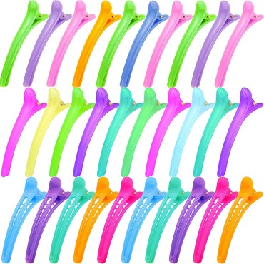 UPINS 30PCS Colorful Duck Billed Hair Clips Alliga...