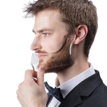 Beard Shaper Template Shaping Tool,Kucheed Premium...